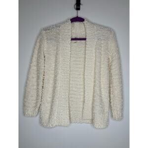 Billabong white cardigan sweater